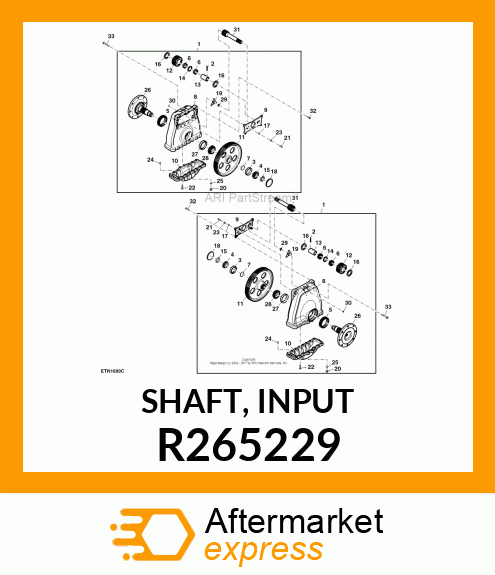 SHAFT, INPUT R265229