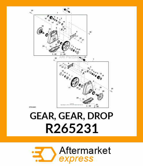 GEAR, GEAR, DROP R265231