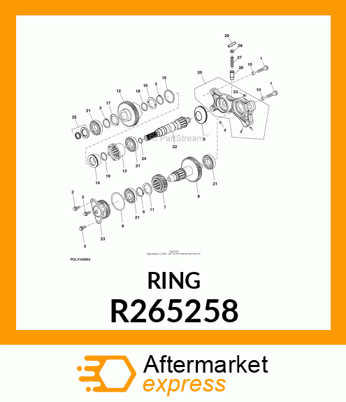 SEALING RING, SEALING RING R265258