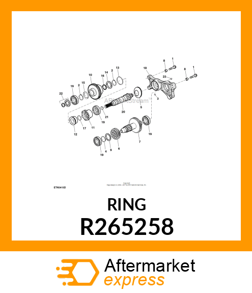 SEALING RING, SEALING RING R265258