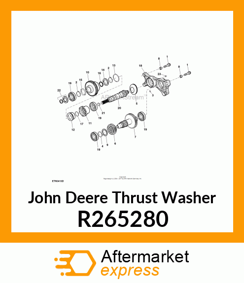 THRUST WASHER R265280