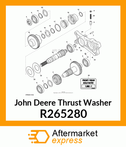 THRUST WASHER R265280