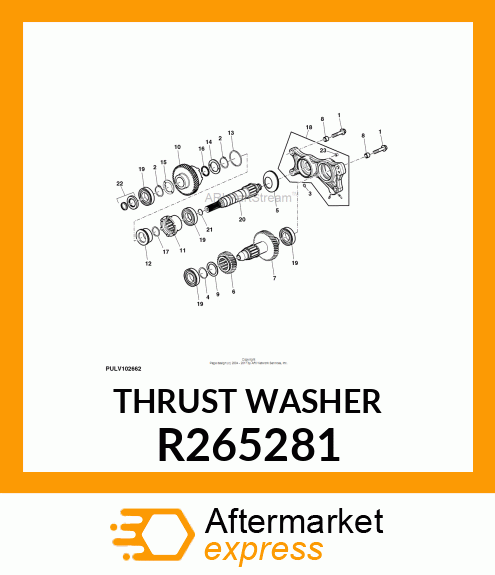 THRUST WASHER R265281