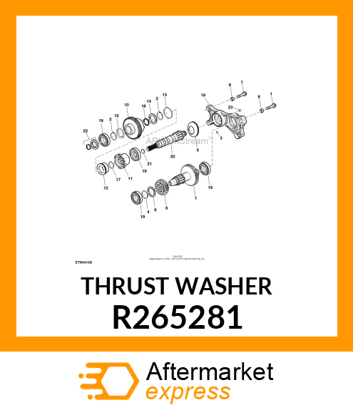 THRUST WASHER R265281