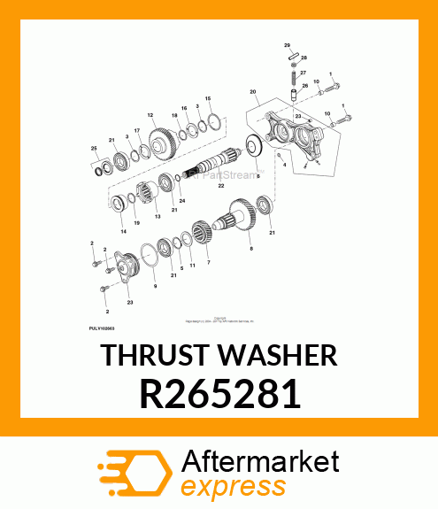 THRUST WASHER R265281