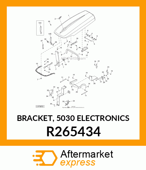 BRACKET, 5030 ELECTRONICS R265434