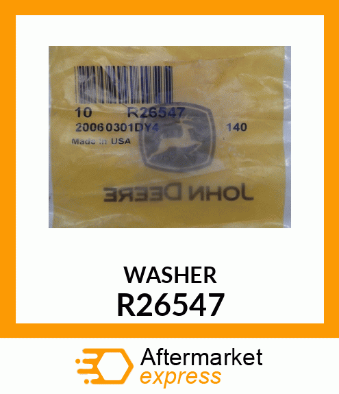 WASHER,TREATED PAPER R26547