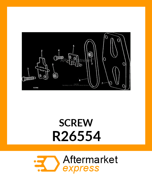 SCREW,SPECIAL SET R26554