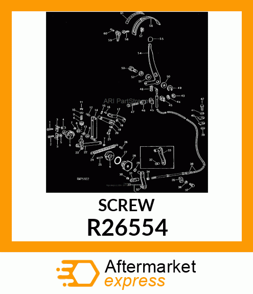 SCREW,SPECIAL SET R26554