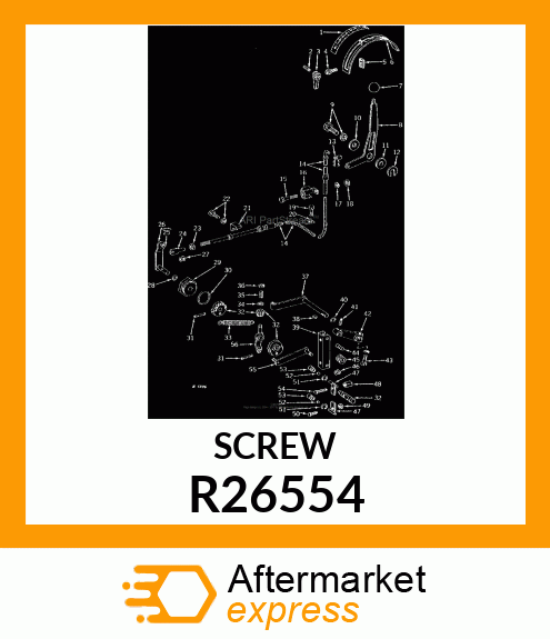 SCREW,SPECIAL SET R26554