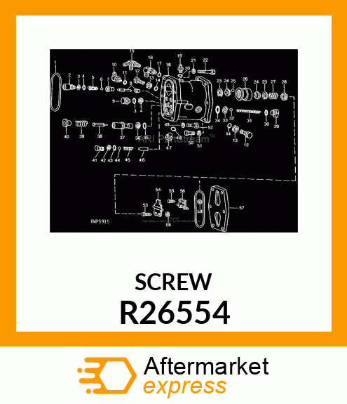 SCREW,SPECIAL SET R26554