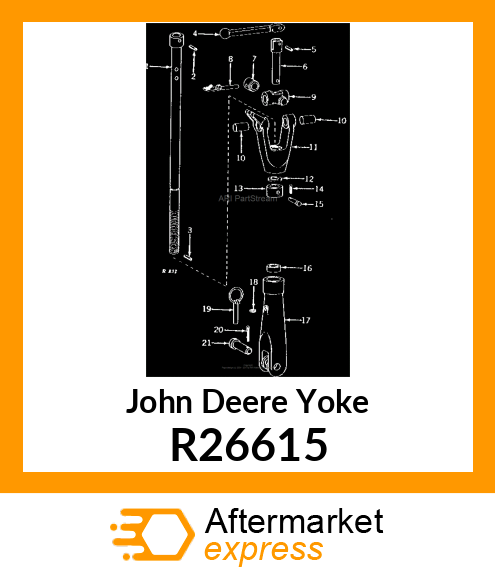 YOKE,LIFT LINK,LOWER R26615