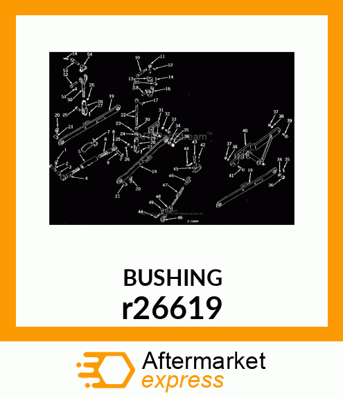 BUSHING,LIFT LINK KNUCKLE r26619