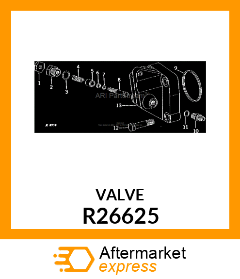 SHAFT,ROCKSHAFT THROTTLE VALVE R26625