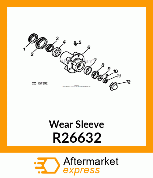 CUP,OIL SEAL R26632