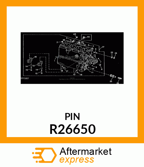 PIN,DOWEL R26650