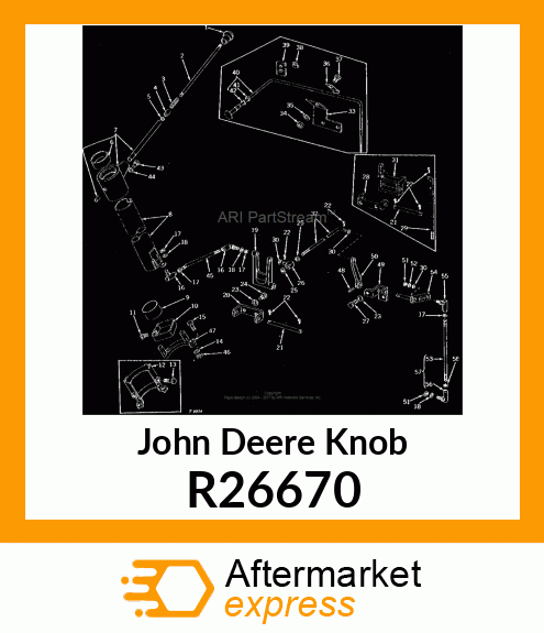 KNOB R26670