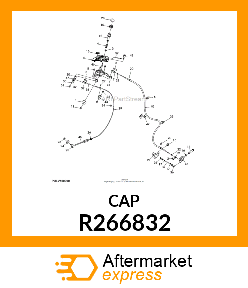 KNOB, UPPER PART R266832