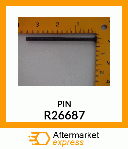 PIN FASTENER, PIN,SPECIAL HEADED R26687