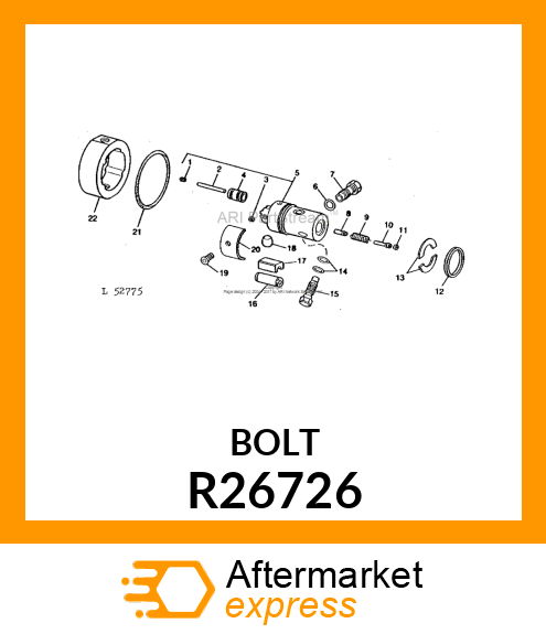 HOLLOW SCREW, SPECIAL R26726