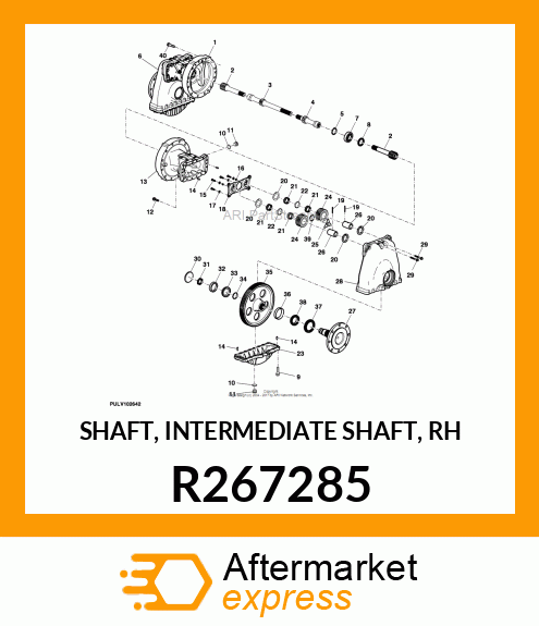 SHAFT, INTERMEDIATE SHAFT, RH R267285