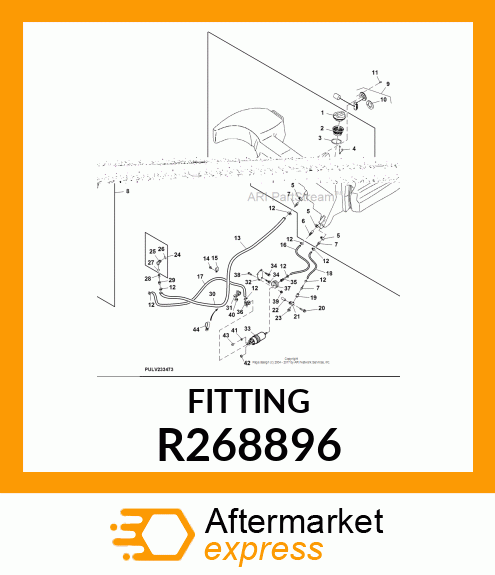 FITTING, FUEL RESTRICTION R268896
