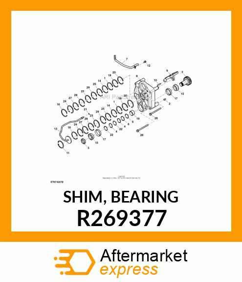 SHIM, BEARING R269377