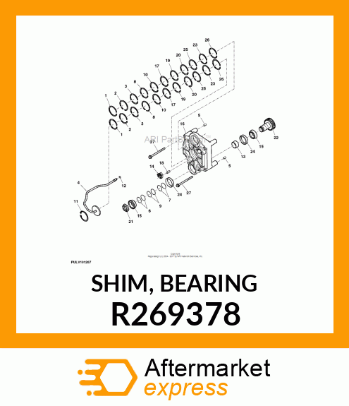 SHIM, BEARING R269378