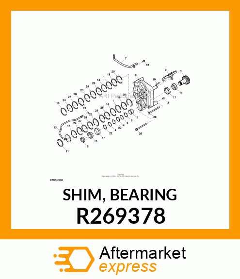 SHIM, BEARING R269378