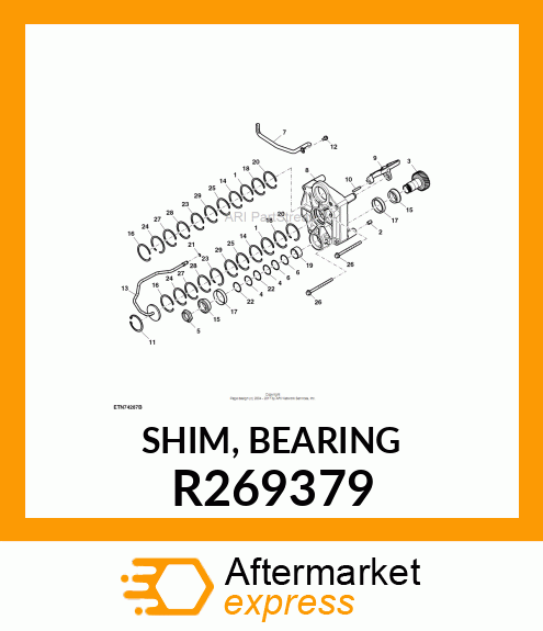 SHIM, BEARING R269379