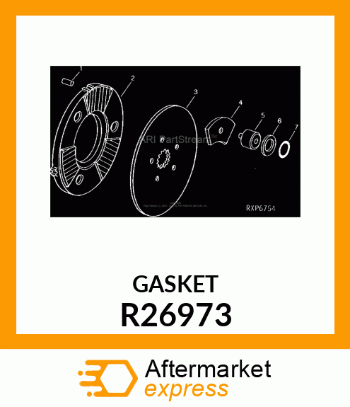 WASHER,TREATED PAPER R26973