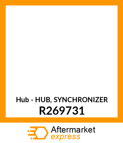 Hub - HUB, SYNCHRONIZER R269731