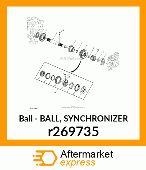 BALL, SYNCHRONIZER r269735