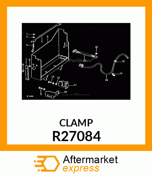 LATCH,BATTERY BOX R27084