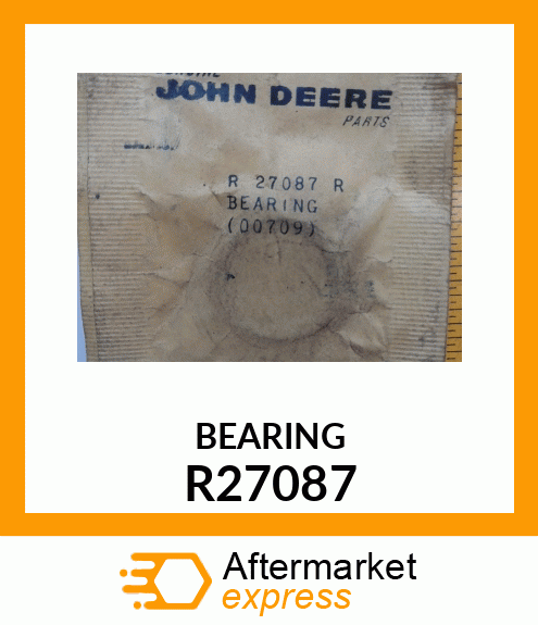 BEARING,STEERING SHAFT THRUST R27087