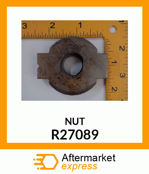 NUT,STEERING VALVE OPERATING SHT R27089