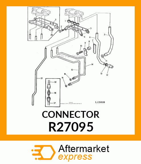 CONNECTOR,UNION R27095