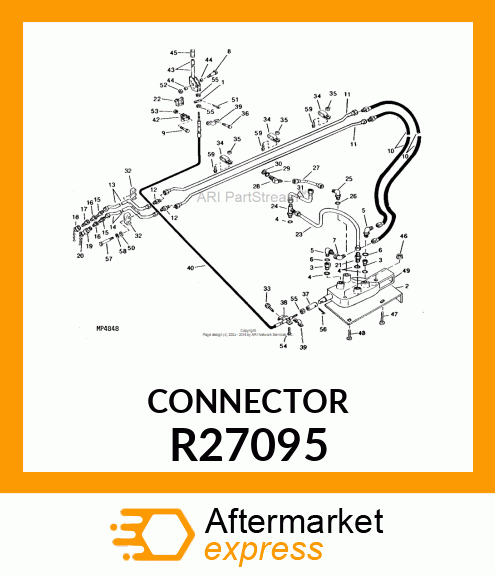 CONNECTOR,UNION R27095