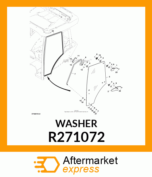 WASHER R271072