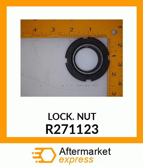 LOCK NUT, INPUT SHAFT R271123