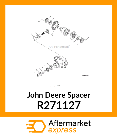 SPACER, INPUT SHAFT R271127