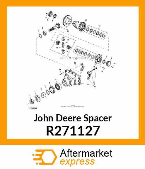 SPACER, INPUT SHAFT R271127