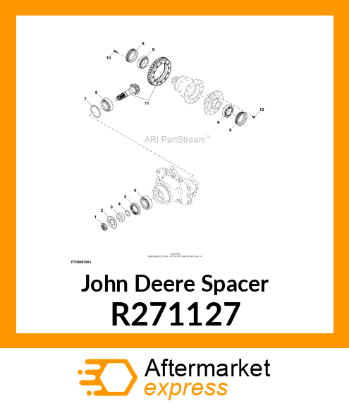 SPACER, INPUT SHAFT R271127