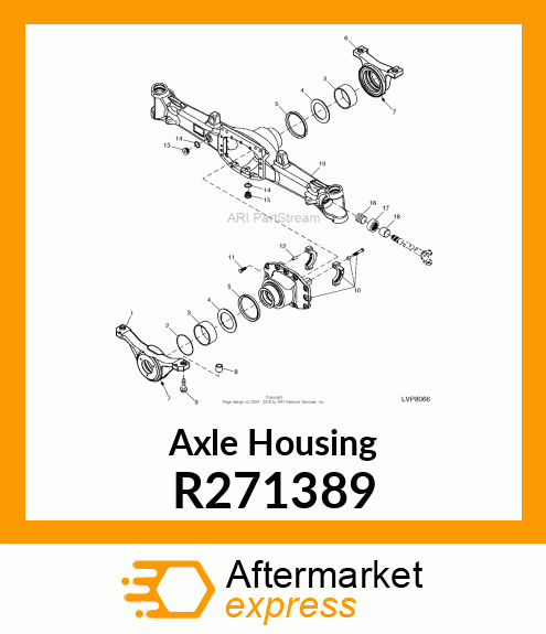 HOUSING, AXLE R271389