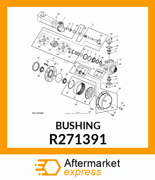 BUSHING, AXLE HOUSING R271391