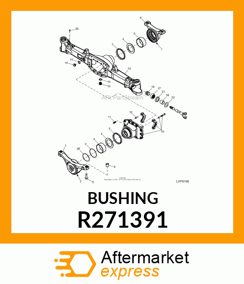 BUSHING, AXLE HOUSING R271391