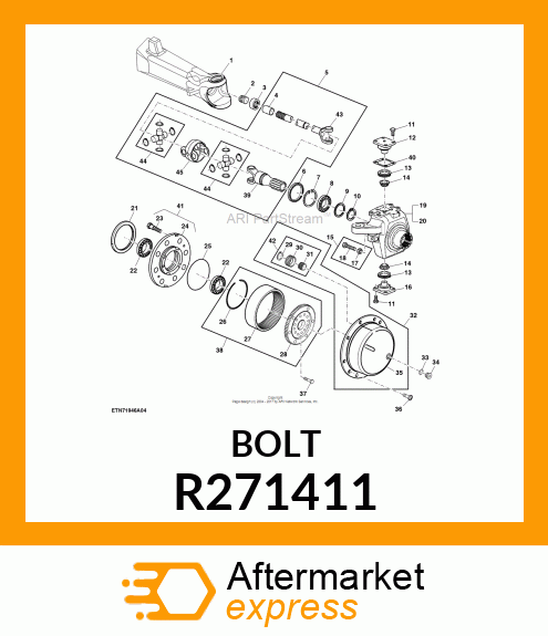 STUD, WHEEL R271411