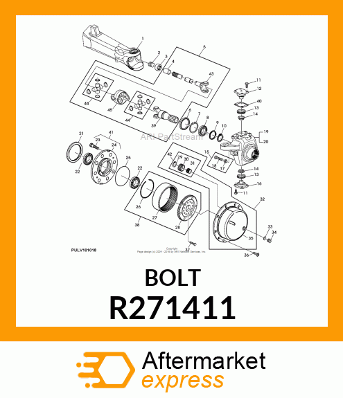 STUD, WHEEL R271411