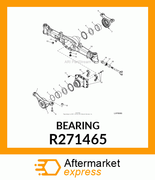 DOWEL PIN, TRUNNION HOLLOW R271465