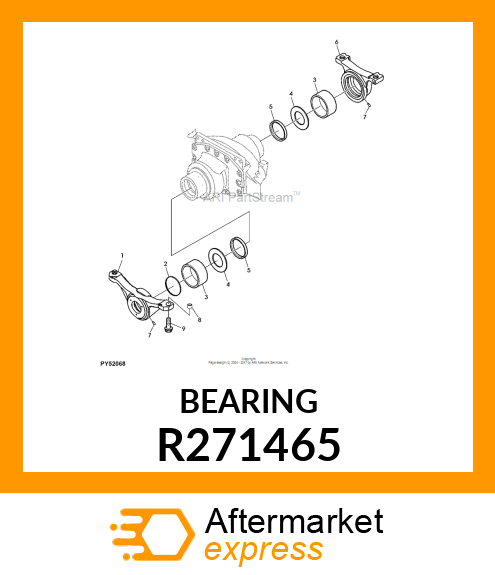 DOWEL PIN, TRUNNION HOLLOW R271465